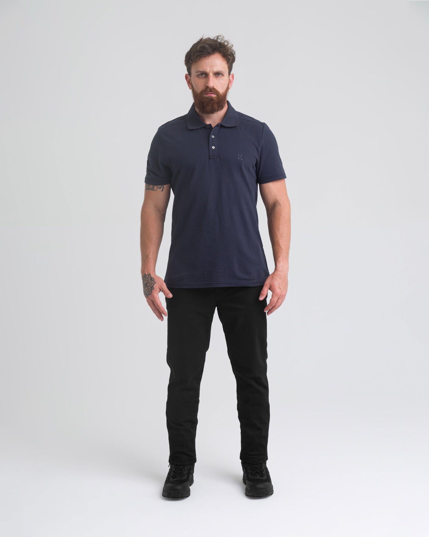 Camisa Polo Division Light - Azul Marinho