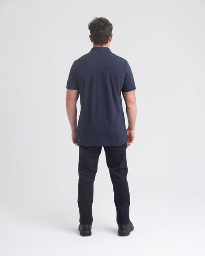 Camisa Polo Division Light - Azul Marinho