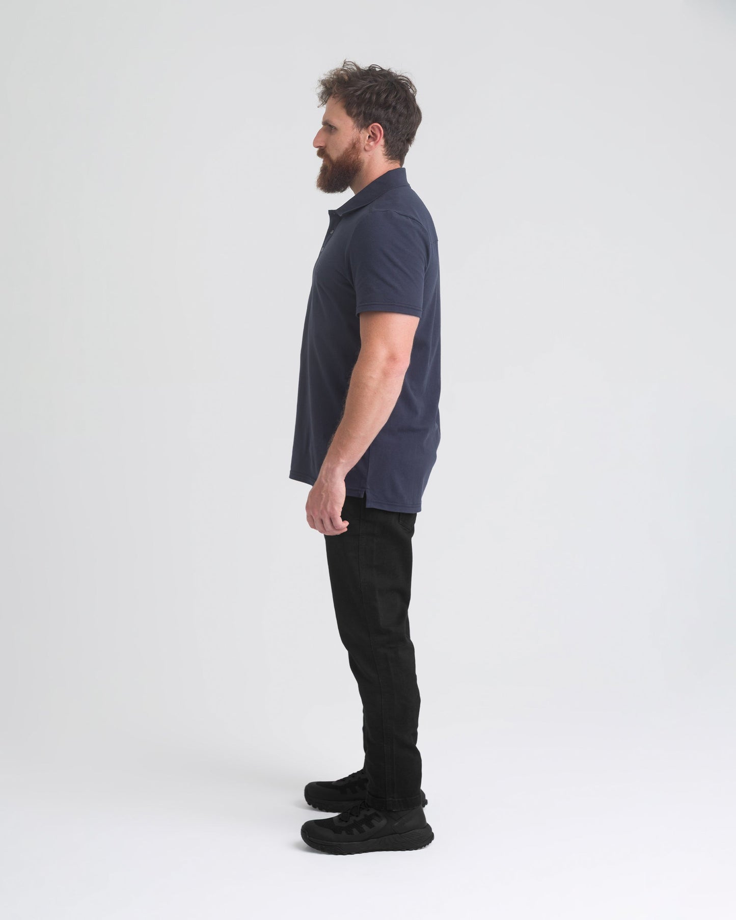 Camisa Polo Division Light - Azul Marinho