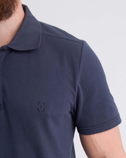 Camisa Polo Division Light - Azul Marinho