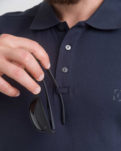 Camisa Polo Division Light - Azul Marinho