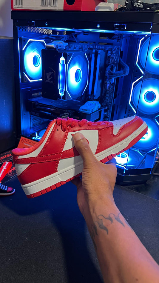 Sneaker Dk Low Vermelho